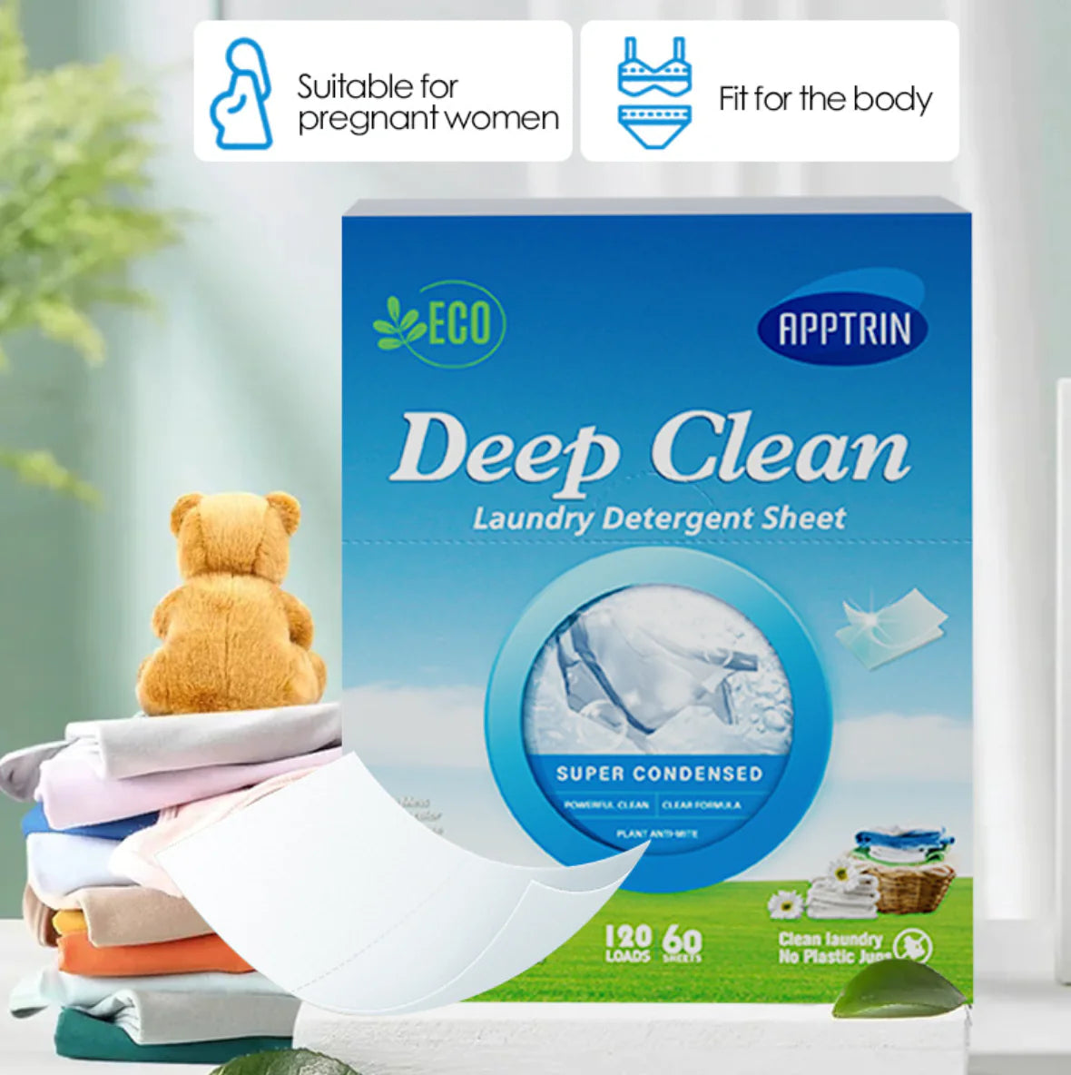 Laundry Detergent Sheets