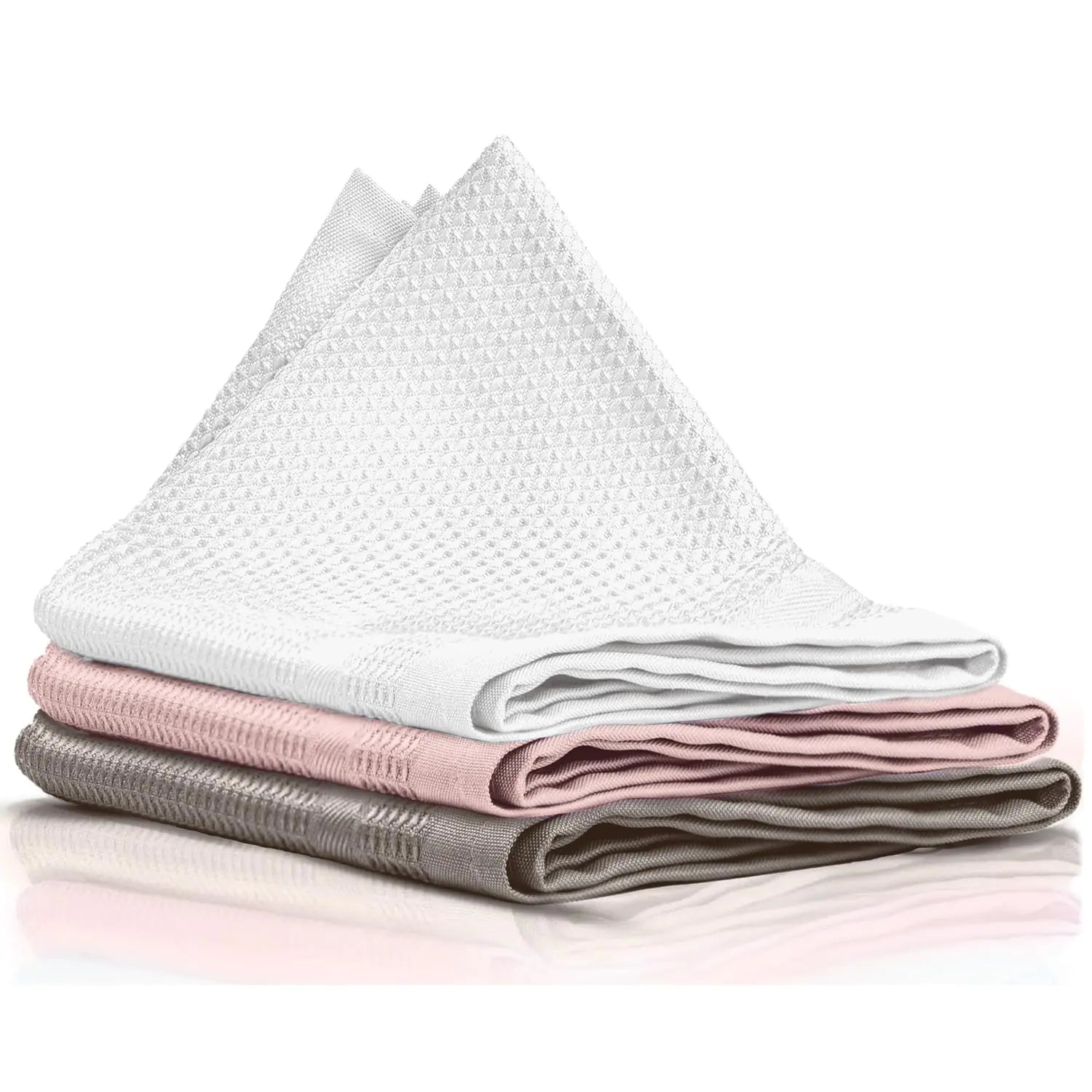 mysimaa XL Lint Free Microfiber Cleaning Cloth Cleaning Rags Microfiber Cloth Cleaning Towels Glass Cleaning Cloths Microfiber Towels Cleaning Lint Free Cloth Window Cleaning Cloth - Set of 3