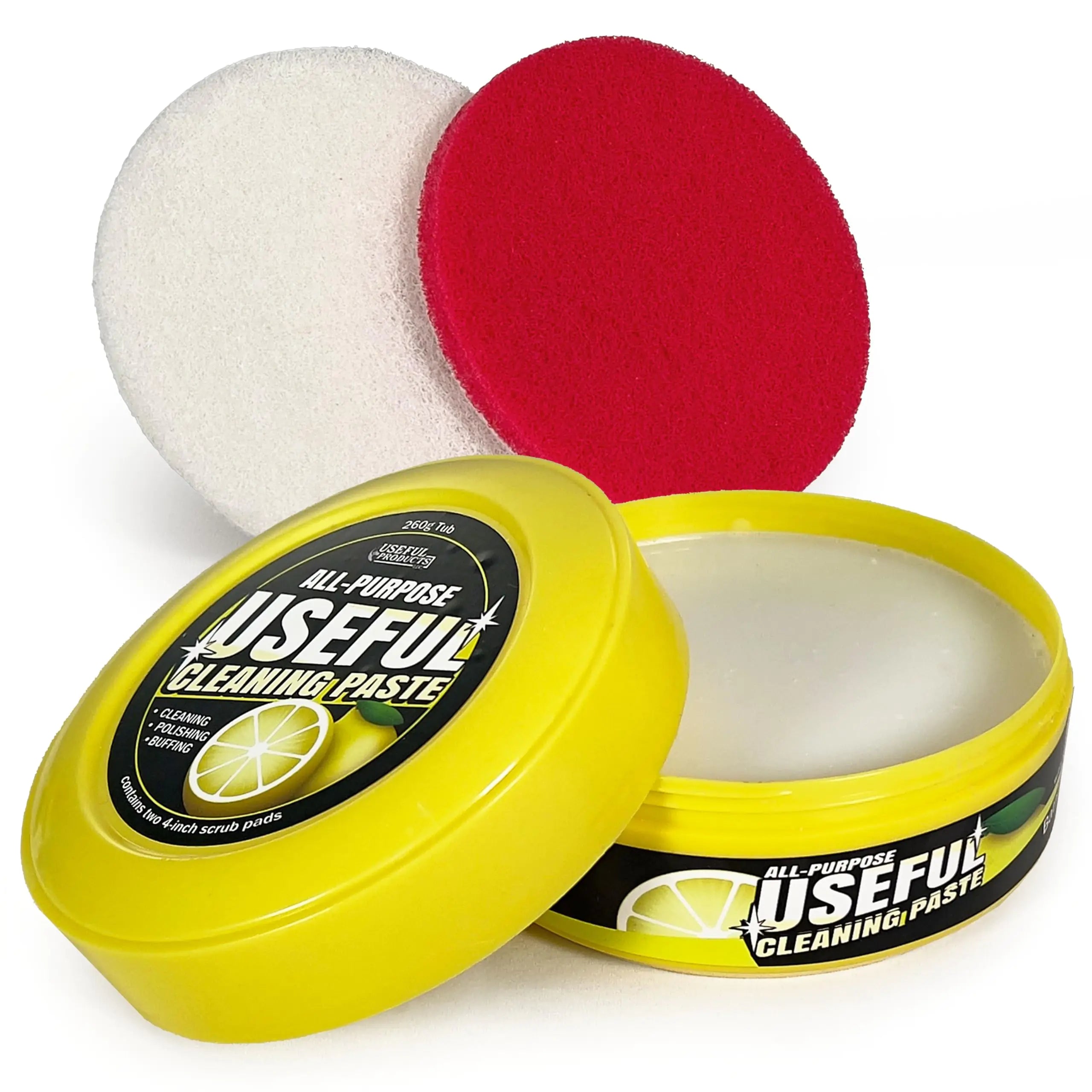 Useful Products Multi Purpose Cleaning Paste - Shower Window and Grout Cleaner - All Purpose Cleaner for Kitchen & Bathroom - Citrus Scented Power Scrubber Paste Essential for Household Cleaning